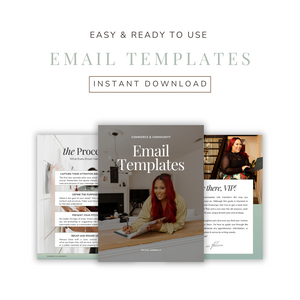 Done-For-You Email Templates Bundle: Welcome Series, Post-Purchase, Win-Back & More